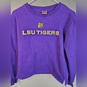 LSU Tigers embroidered sweatshirt